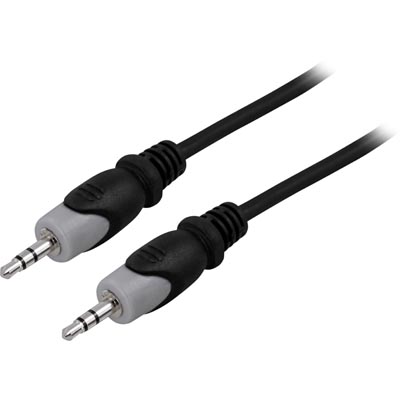 Deltaco 3.5mm Male-Male Audio Cable, 0.5m